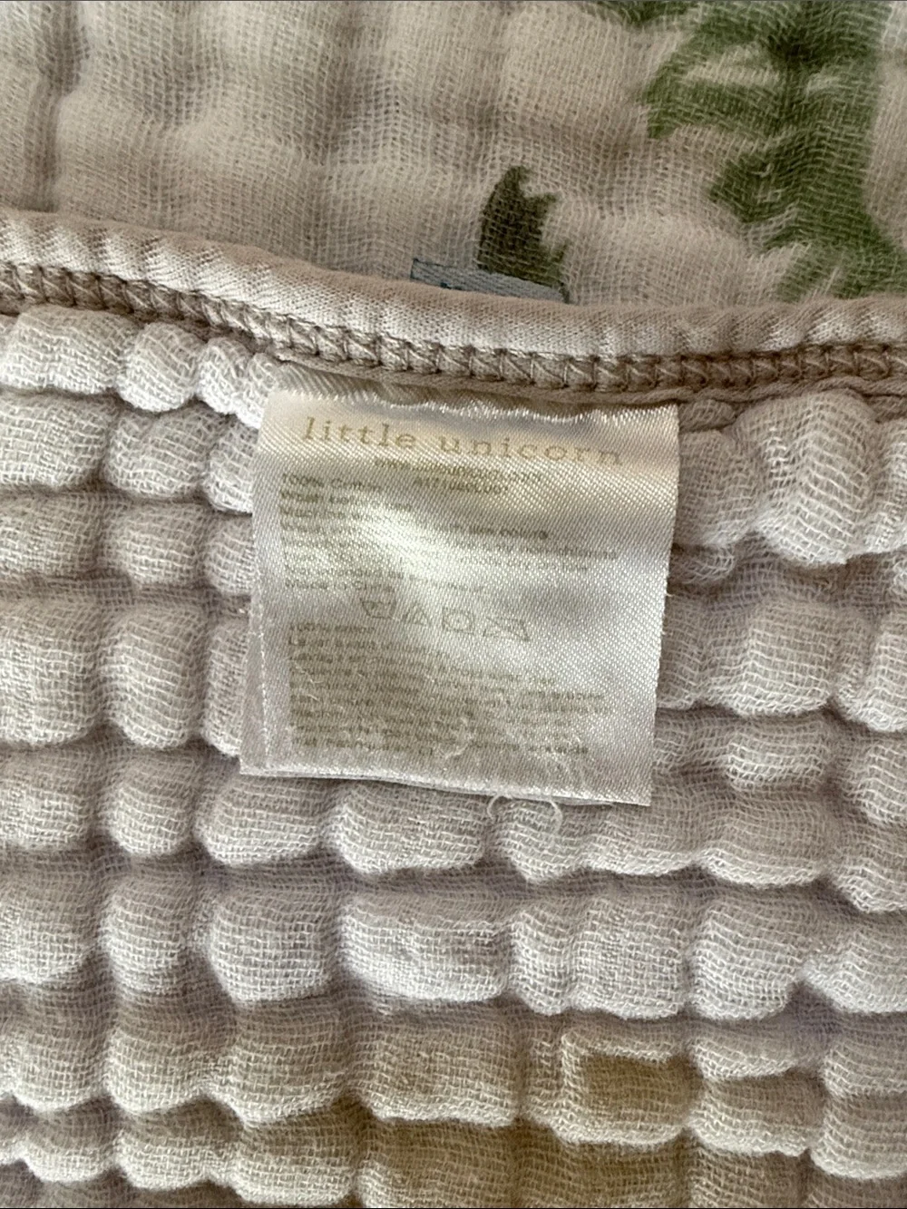 Little Unicorn Original Cotton Muslin Quilt - Dino Friends